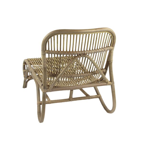 Chaise-longue en rotin modèle Kim