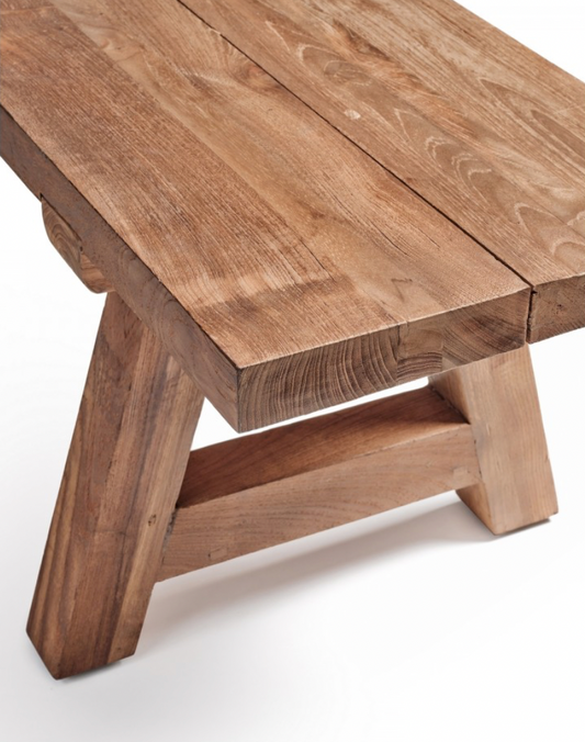 Banc CANTINA en teck recyclé