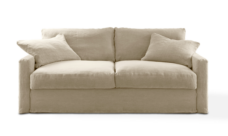 Canapé 3 places BIDART CONVERTIBLE New Lin Naturel