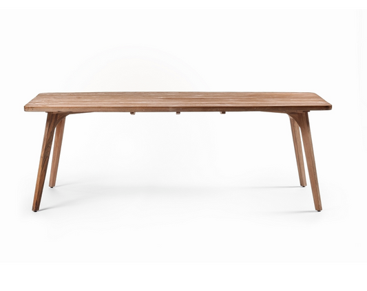 Table à manger LEVANTES en teck recyclé