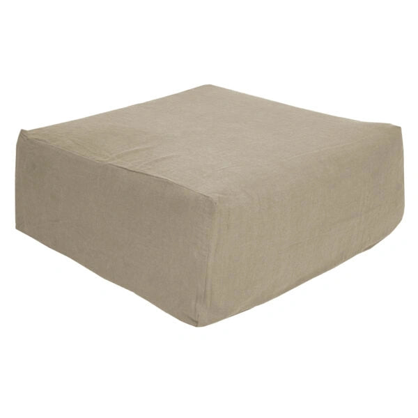 Pouf en Lin