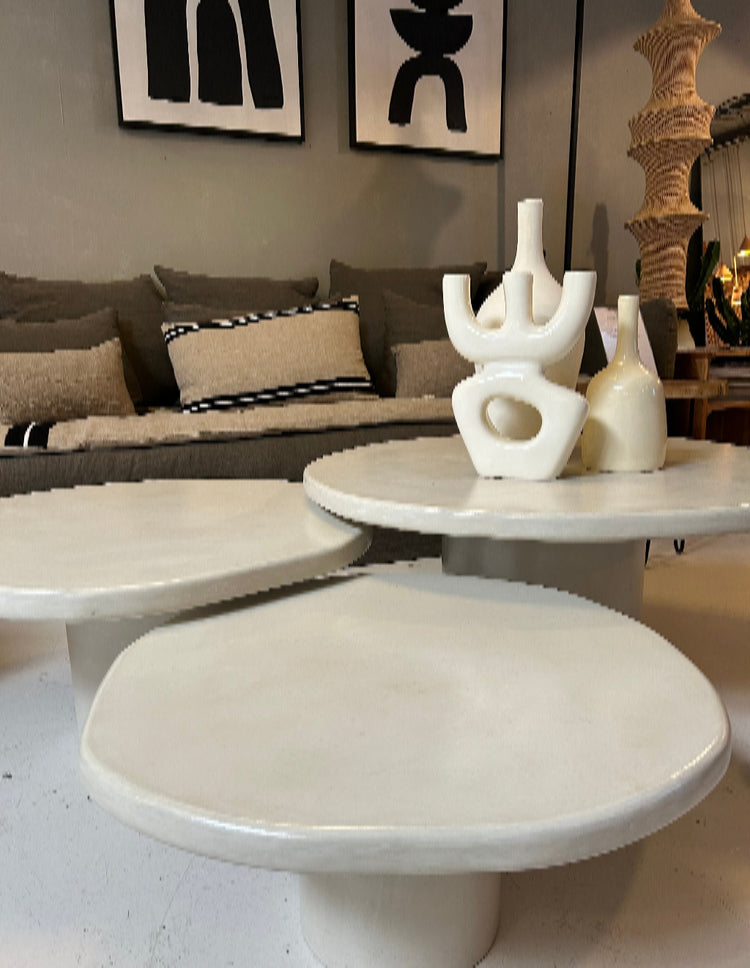 Table basse béton ciré MOGADOR