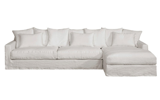 Canapé d'angle modèle Biarritz 303 x 160 cm G/D