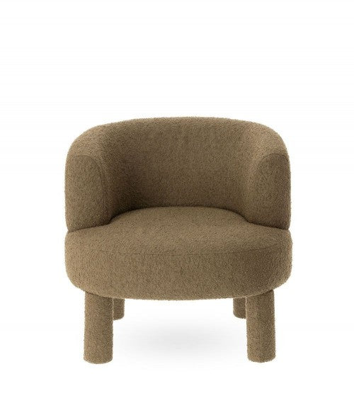 Fauteuil bouclette Kaki modèle Reisa
