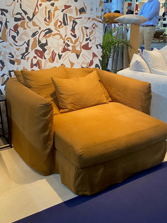 Fauteuil lounge XL modèle Figeac 130 cm