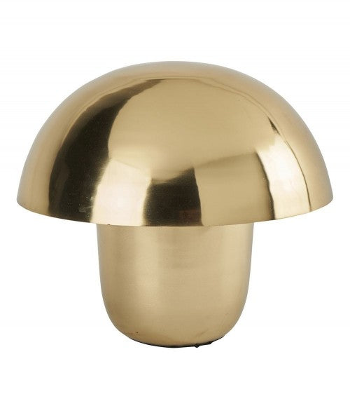 Lampe Champignon Dorée