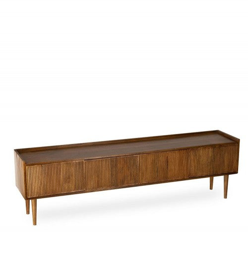 Meuble TV en bois de Manguier modèle Kinara