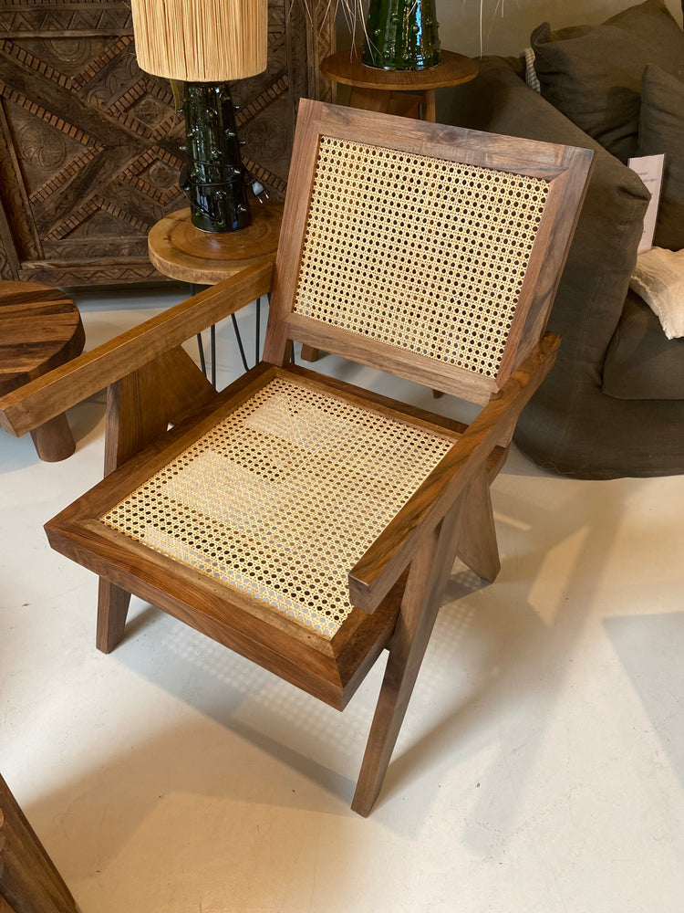 Fauteuil en cannage modèle Portofino