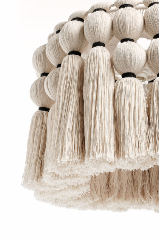 Suspension fils de coton "Fenn"