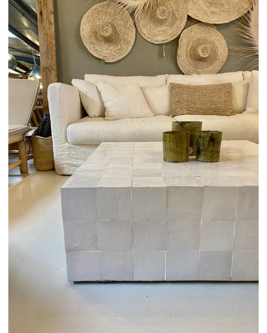 Table basse en zellige Eivissa