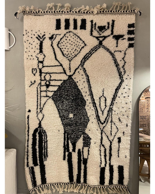 Tapis Beni Ouarain Modèle Medina