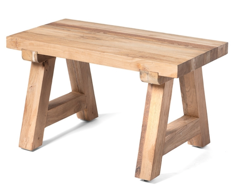 Banc CANTINA en teck recyclé