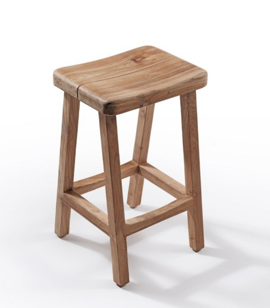 Apportez une touche d'authenticité et de caractère à vos espaces avec le tabouret "Eden". Conçu en teck recyclé massif, il reflète un style naturel et intemporel tout en mettant en avant une démarche respectueuse de l'environnement.