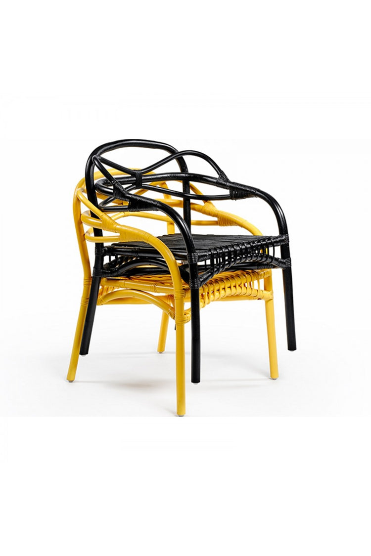 Fauteuil en rotin modèle Benta